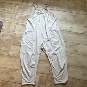 Free People Off-White Jumpsuit